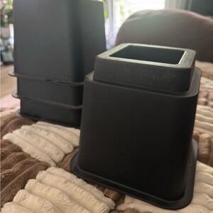 Black Furniture Risers